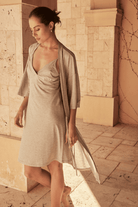 Buy Bamboo Robe - Tavia Grey: S by Gingerlilly - at Hamish + Grace