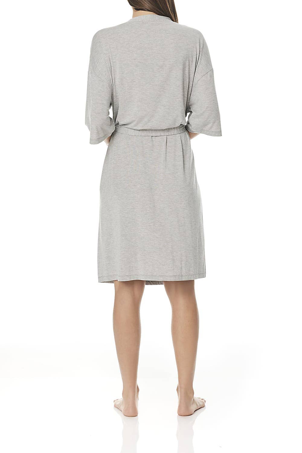 Buy Bamboo Robe - Tavia Grey: S by Gingerlilly - at Hamish + Grace