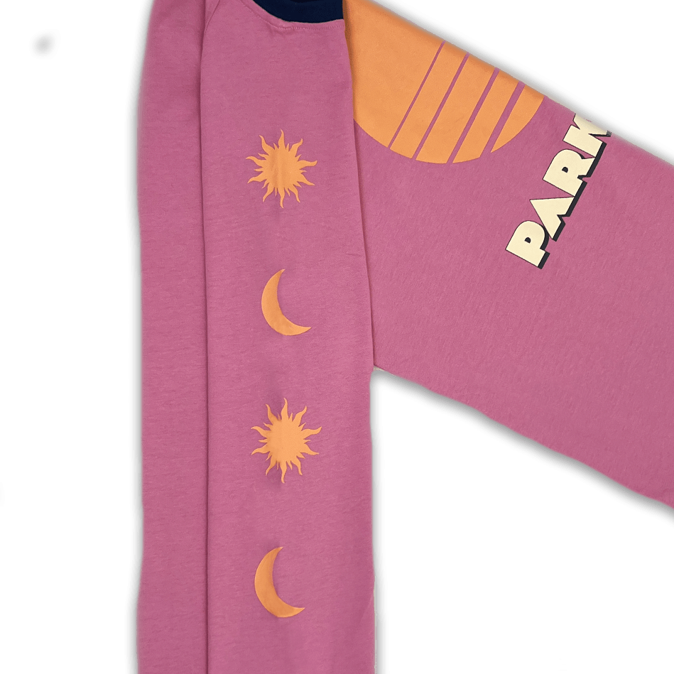 Buy Banabae - Parklife Ladies Long Sleeve Tee - Peony | Match With Mum by Banabae - at Hamish + Grace