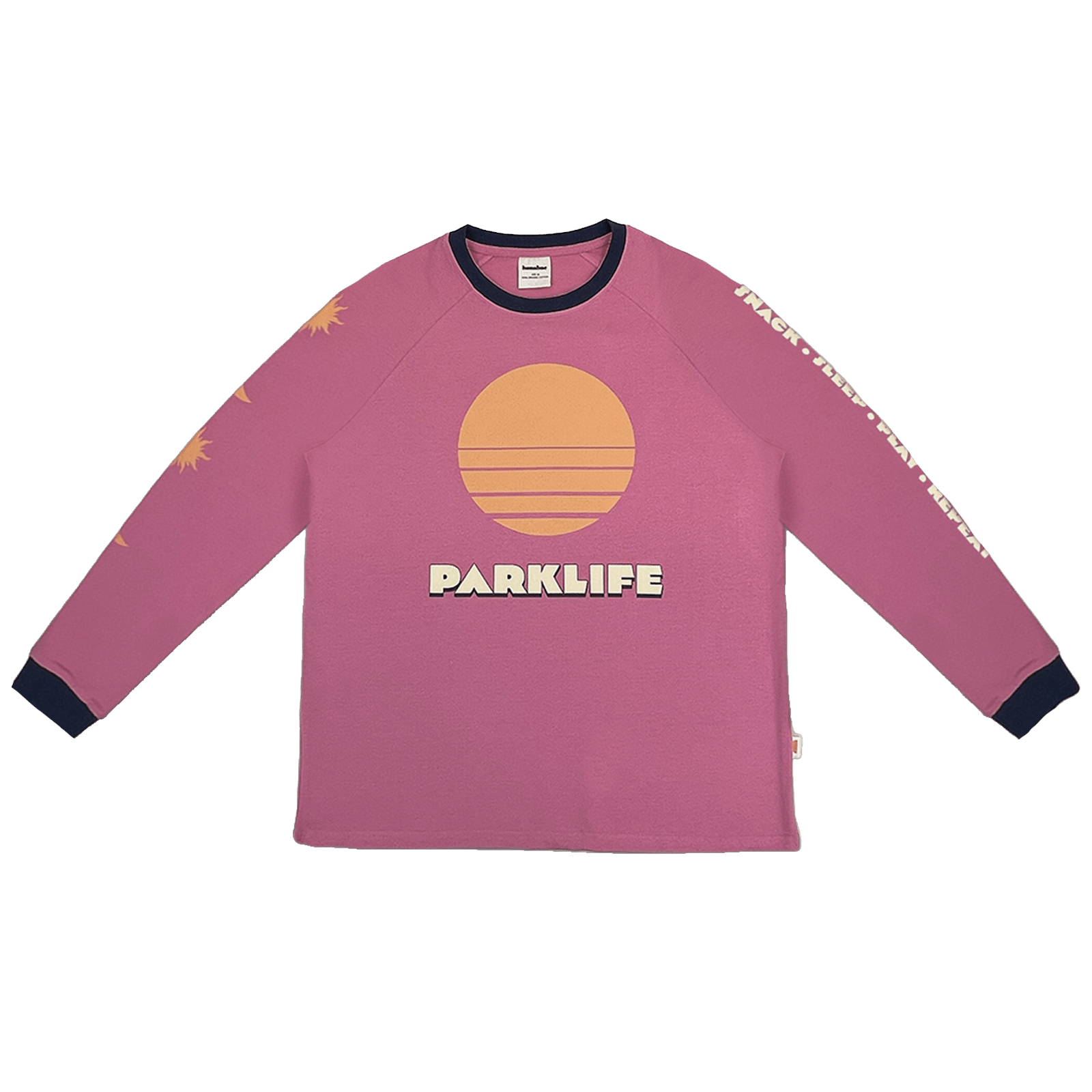 Buy Banabae - Parklife Ladies Long Sleeve Tee - Peony | Match With Mum by Banabae - at Hamish + Grace