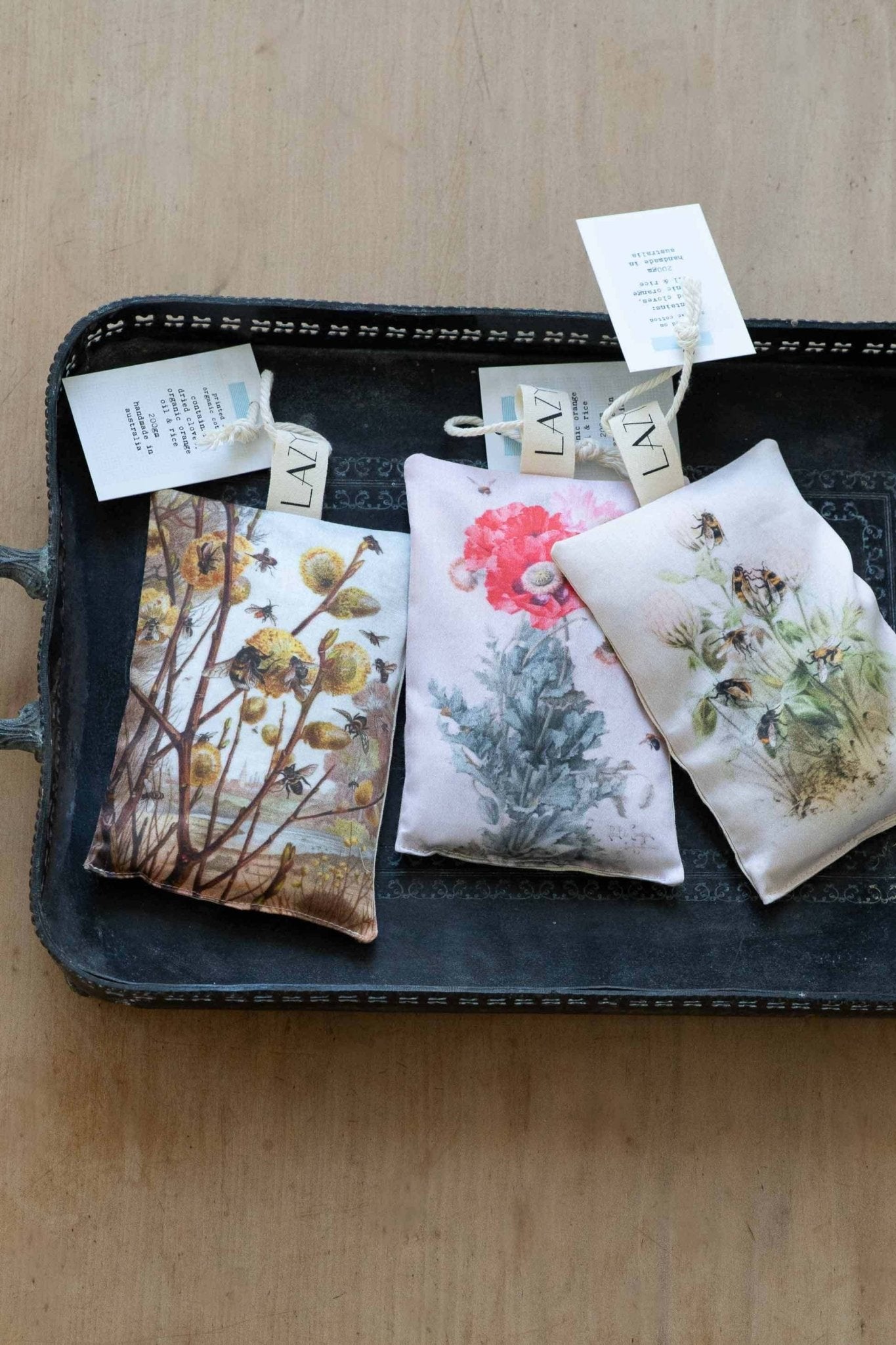 Buy Bee 6 - Orange & Clove Scented Sachet by Lazybones - at Hamish & Grace