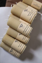 Bee native products Homewares Beeswax rolled candle - 12cm tall