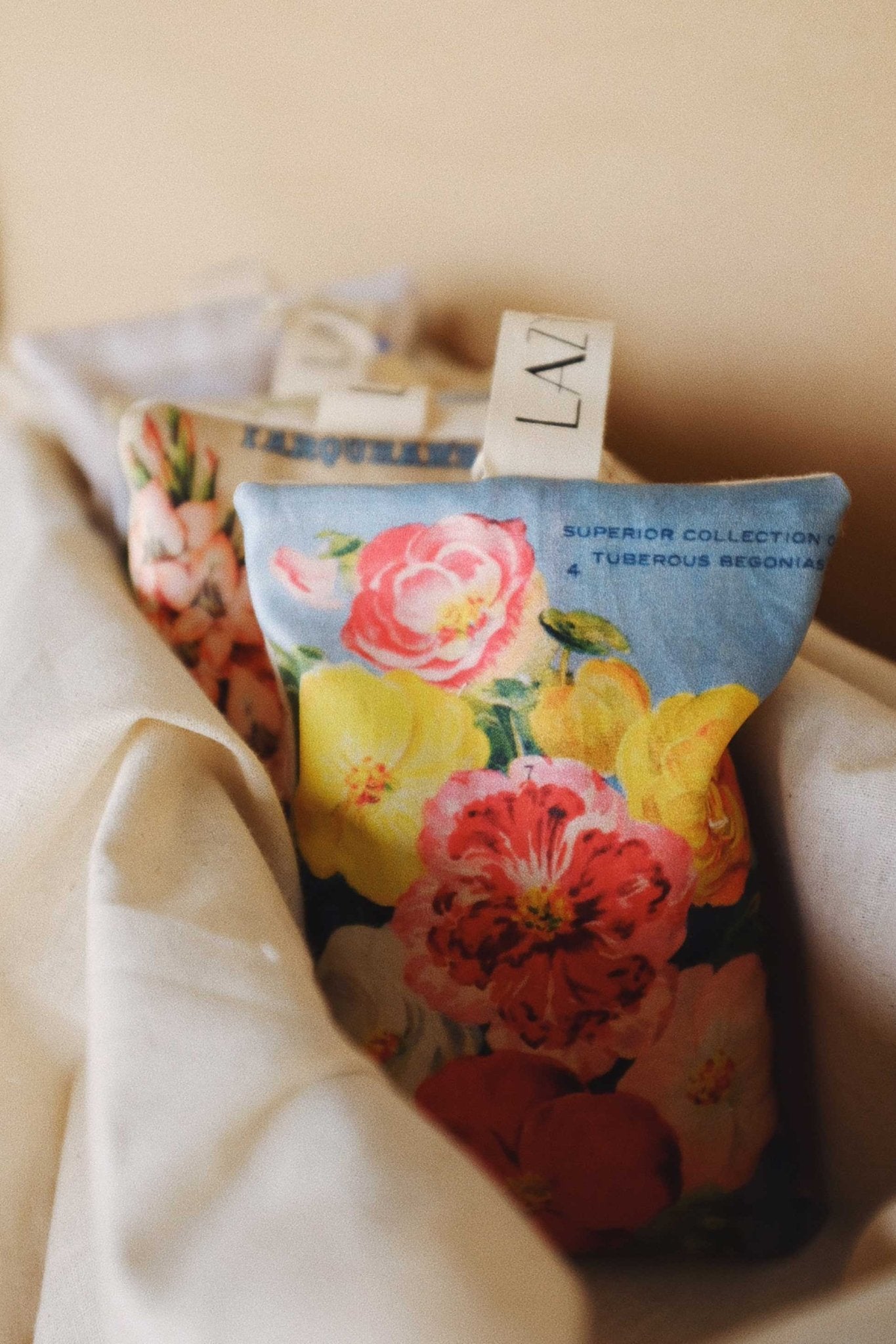 Buy Begonia - Lavender Scented Sachet by Lazybones - at Hamish & Grace