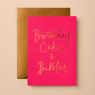 Buy Birthday Card | Signature Foil Greeting Card by Gabrielle & Celine Greeting Cards - at Hamish + Grace