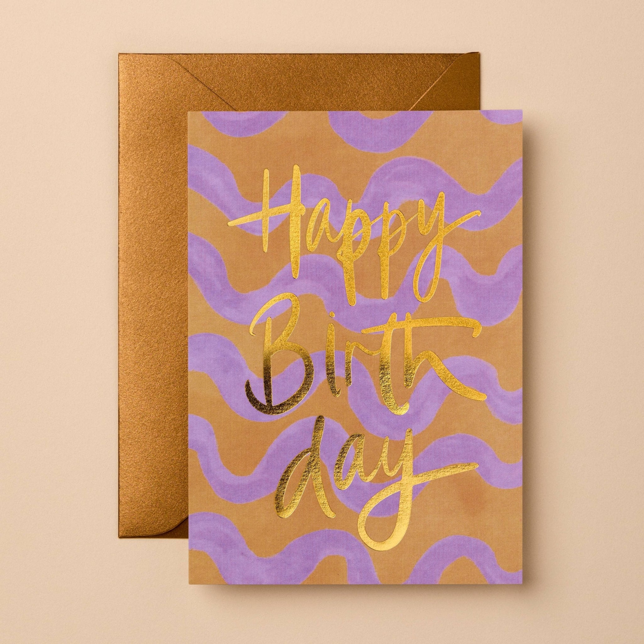 Buy Birthday Card | Signature Foil Greeting Card by Gabrielle & Celine Greeting Cards - at Hamish + Grace