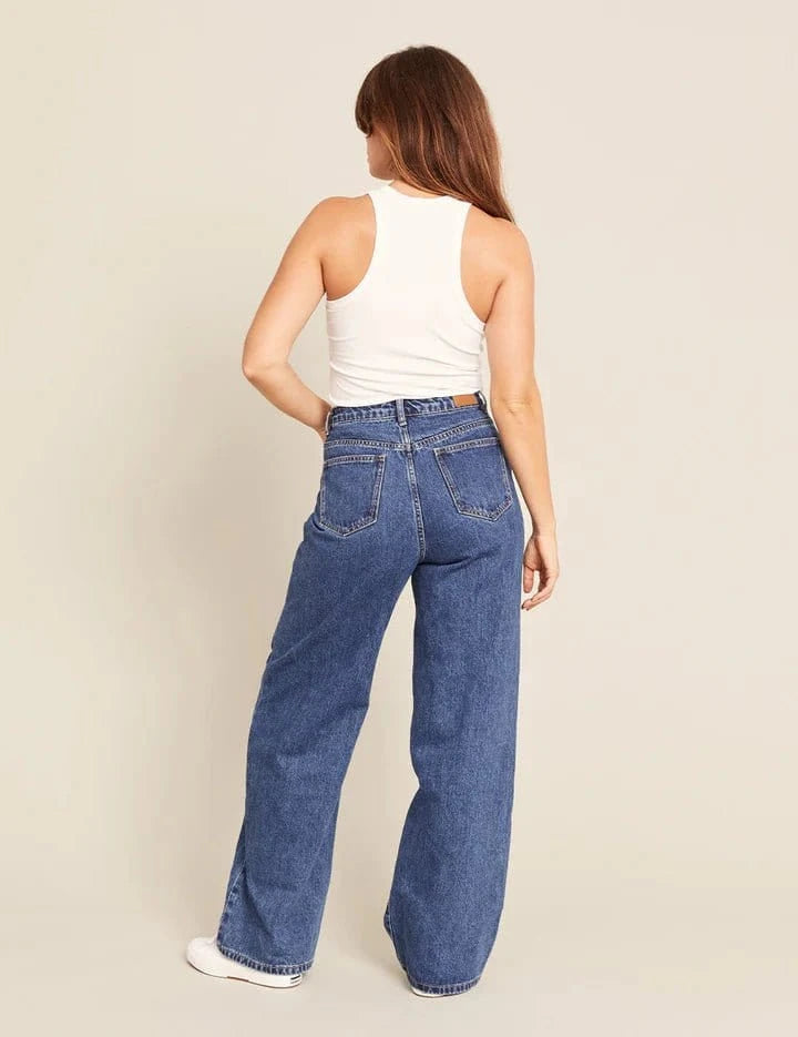 Boody Fashion Boody - Women's Ribbed Racerback Tank White