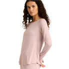 Buy Boody - Goodnight Raglan Sleep Top Lilac by Boody - at Hamish & Grace