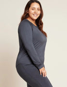 Buy Boody - Goodnight Raglan Sleep Top Storm by Boody - at Hamish & Grace