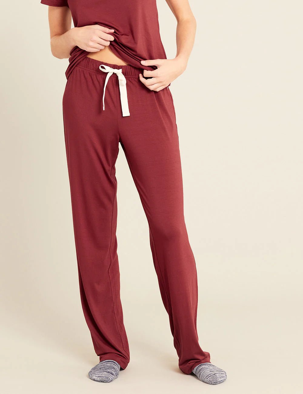 Buy Boody - Goodnight Sleep Pant Ruby by Boody - at Hamish & Grace