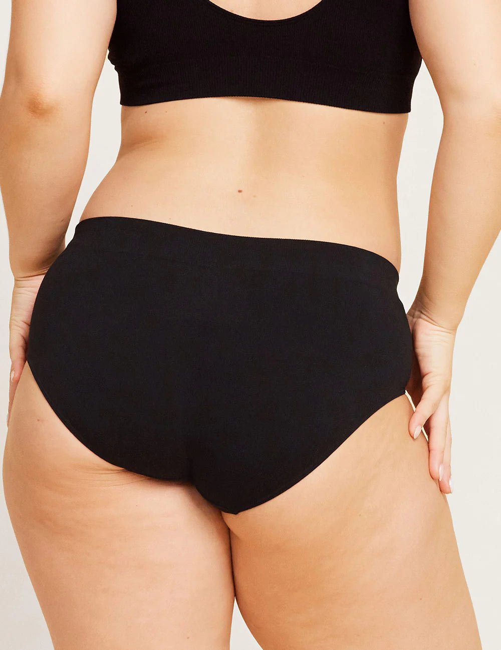 Buy Boody - Midi Brief Underwear Black by Boody - at Hamish & Grace