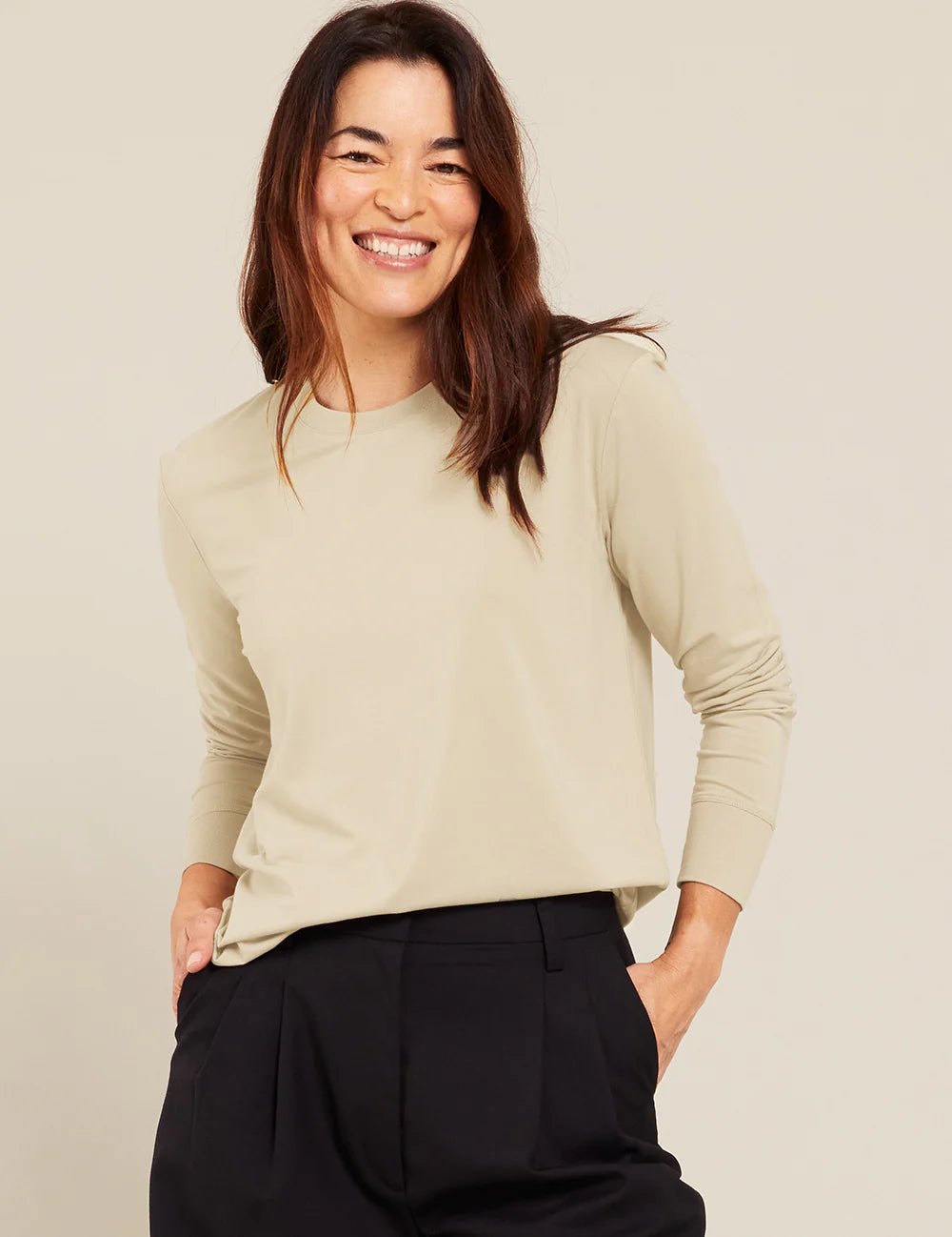 Buy Boody - Women's Classic Long Sleeve T-Shirt by Boody - at Hamish & Grace