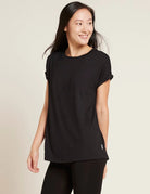 Buy Boody - Womens Downtime Lounge Top Black by Boody - at Hamish & Grace