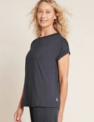 Buy Boody - Womens Downtime Lounge Top Storm by Boody - at Hamish & Grace