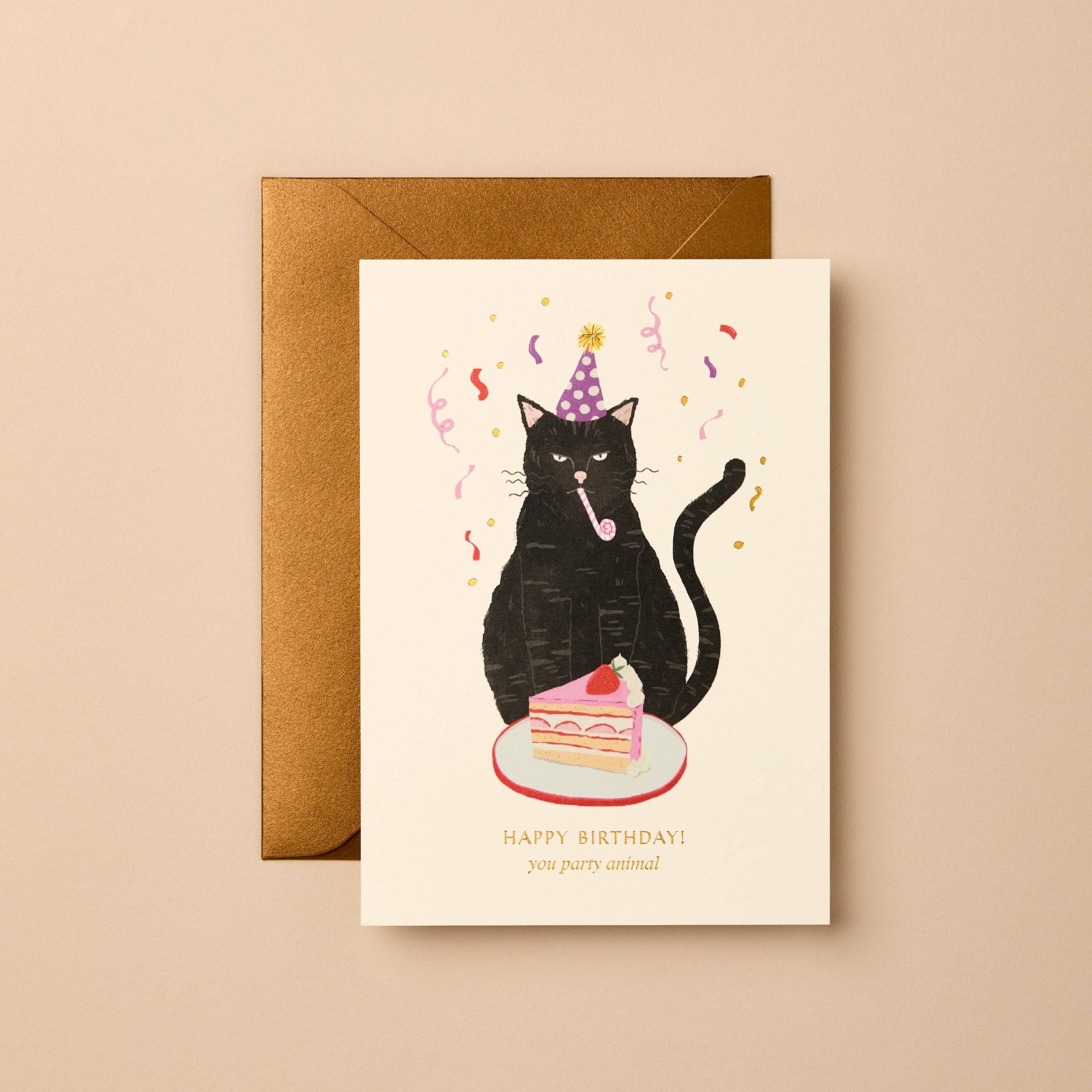 Buy Boutique Birthday Card | Happy Birthday | You Party Animal by Gabrielle & Celine Greeting Cards Australia - at Hamish + Grace