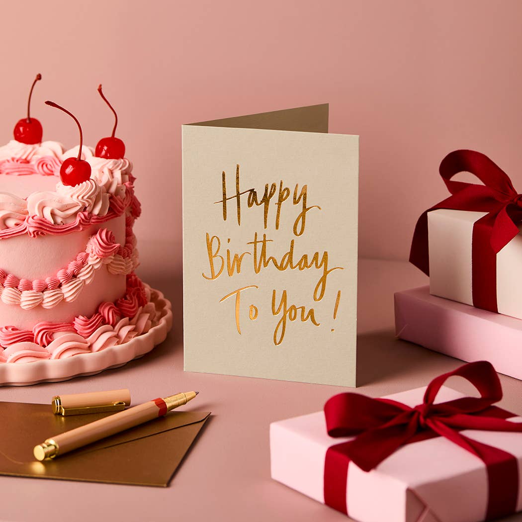 Buy Boutique Birthday Card | Signature Collection by Gabrielle & Celine Greeting Cards - at Hamish + Grace