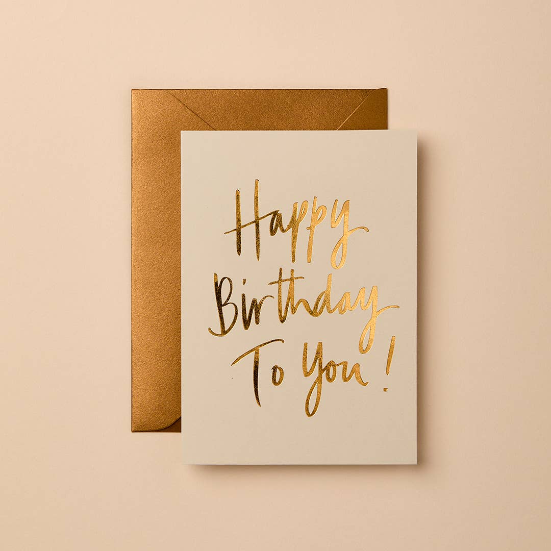 Buy Boutique Birthday Card | Signature Collection by Gabrielle & Celine Greeting Cards - at Hamish + Grace