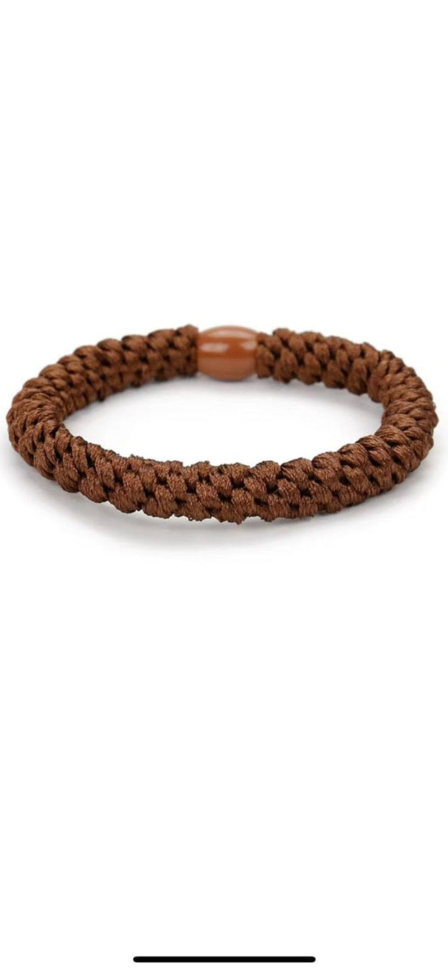 Buy Braided Hair Tie - Chocolate by Hamish + Grace - at Hamish + Grace