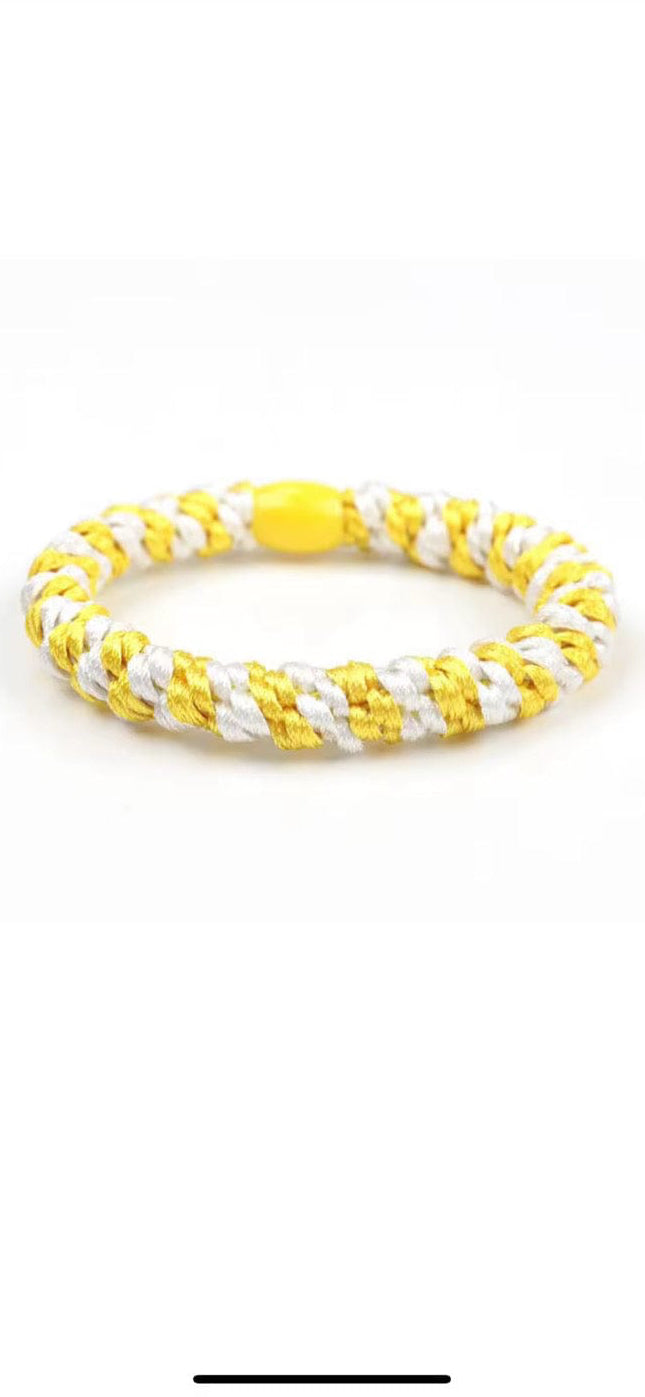 Buy Braided Hair Tie - Lemon Sorbet by Hamish + Grace - at Hamish + Grace