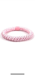 Buy Braided Hair Tie - Pink by Hamish + Grace - at Hamish + Grace