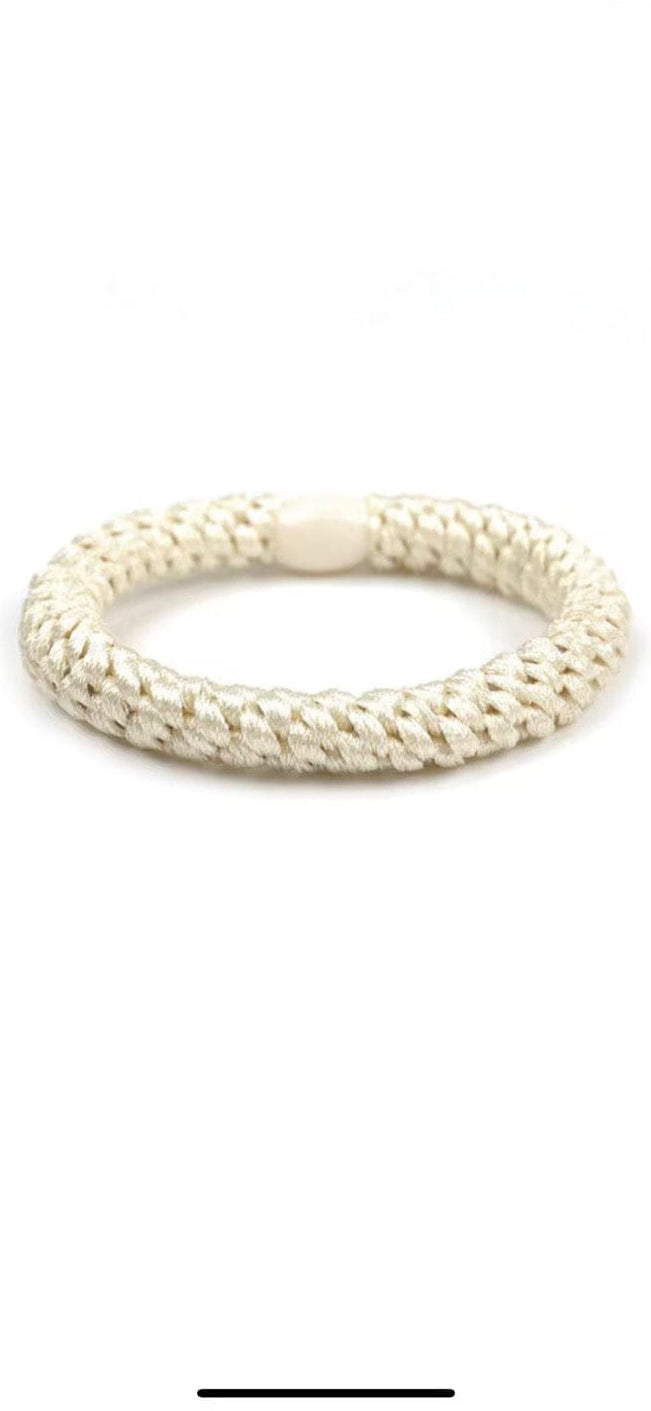 Buy Braided Hair Tie - Vanilla by Hamish + Grace - at Hamish + Grace