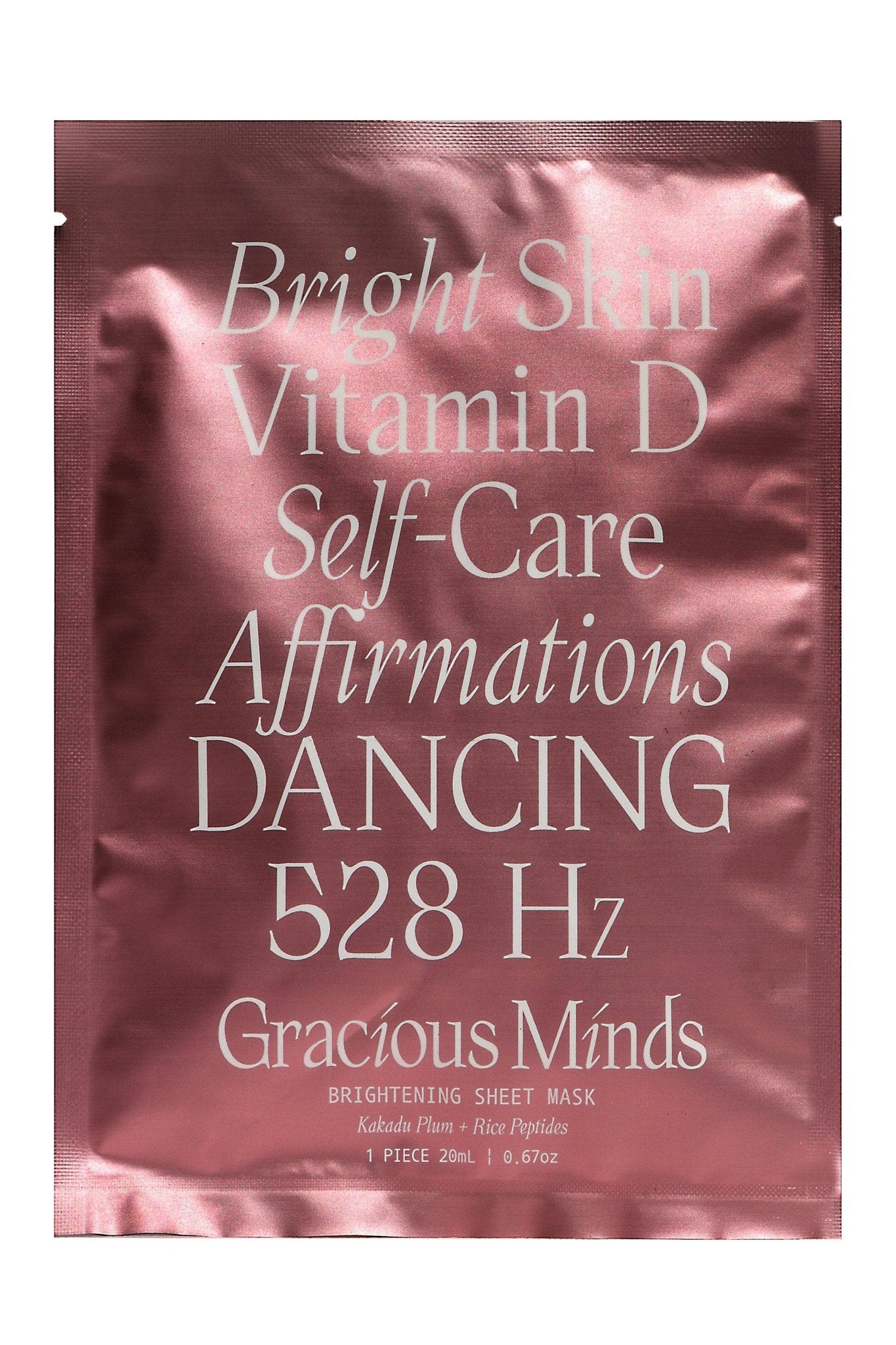 Buy Bright Unveil Sheet Mask by Gracious Minds - at Hamish + Grace