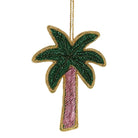 Buy Brissy Palm Sequin Tree Hanging Decoration by Velvet + Vixen - at Hamish & Grace