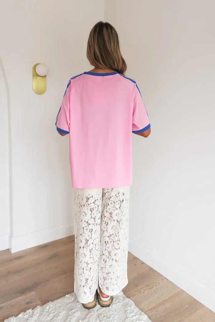 Buy By Frankie - Del Mar Tee Pink by By Frankie - at Hamish + Grace