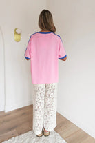 Buy By Frankie - Del Mar Tee Pink by By Frankie - at Hamish + Grace