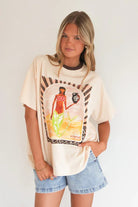 Buy By Frankie - Kailani Tee Beige by By Frankie - at Hamish + Grace