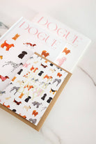 Buy Carte Blanche - Greeting Card - Birthday Dogs Pattern – Gold Foil by Carte Blanche - at Hamish + Grace