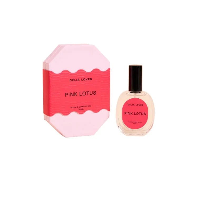 Buy Celia love - Pink Lotus - Room Spray 50ml by Celia Loves - at Hamish + Grace