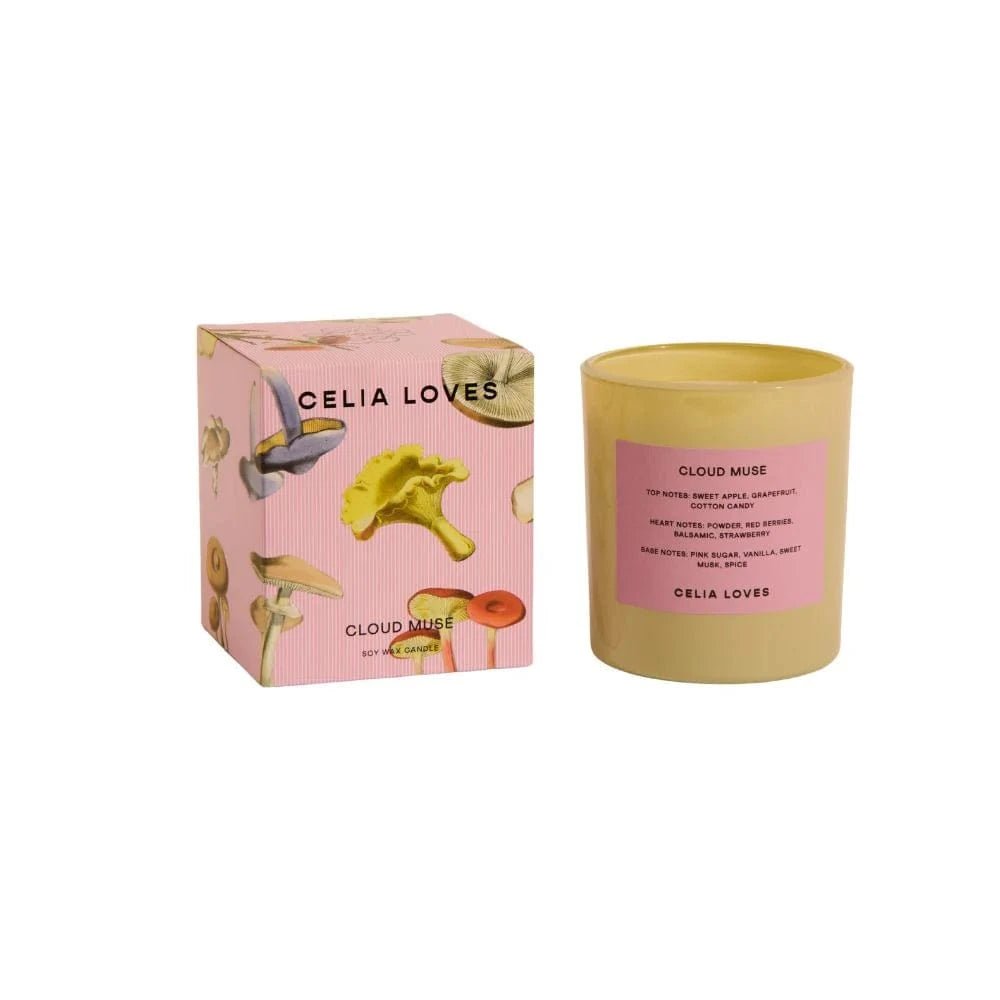 Buy Celia Loves - Cloud Muse - Soy Wax Candle 395gms by Celia Loves - at Hamish + Grace