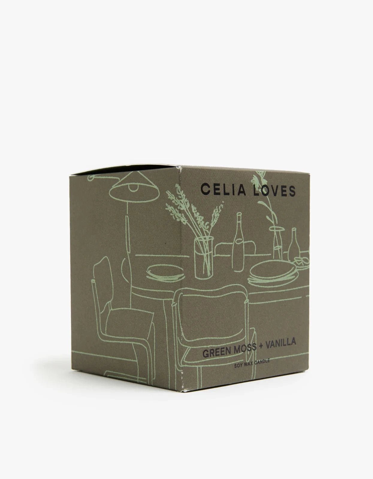 Buy Celia loves - Green Moss & Vanilla 395gms by Celia Loves - at Hamish + Grace
