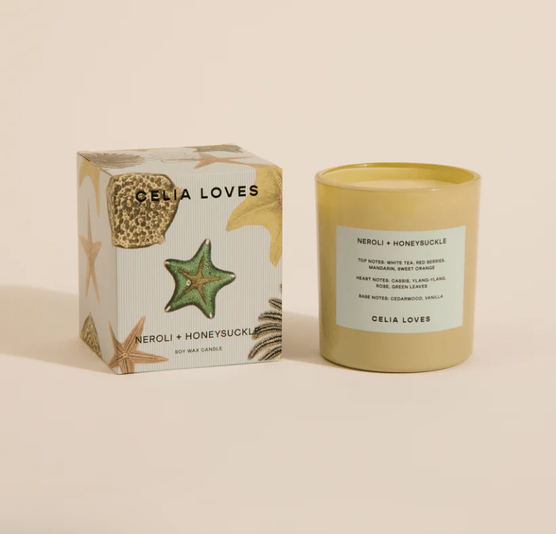 Celia Loves Homeware Celia Loves - Neroli & Honeysuckle 395gms