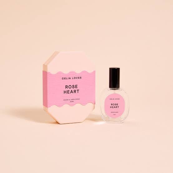 Buy Celia loves - Rose Heart - Room Spray 50ml by Celia Loves - at Hamish + Grace