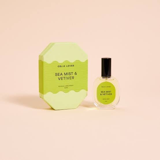 Buy Celia loves - Sea Mist & Vetiver - Room Spray 50ml by Celia Loves - at Hamish + Grace