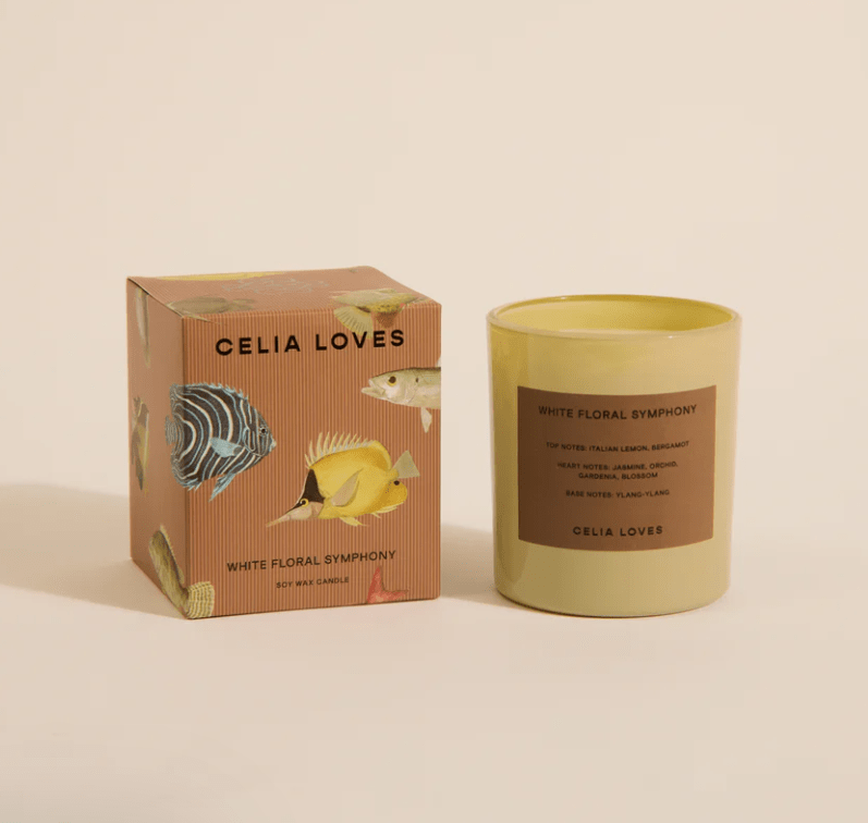 Buy Celia Loves - White Floral Symphony 395gms by Celia Loves - at Hamish & Grace