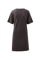 Buy Ceres - AGNES TIE MINI TEE DRESS/PHANTOM by Ceres Life - at Hamish + Grace