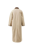 Buy Ceres Life - Ash Coat - Sand Choc Collar by Ceres Life - at Hamish + Grace