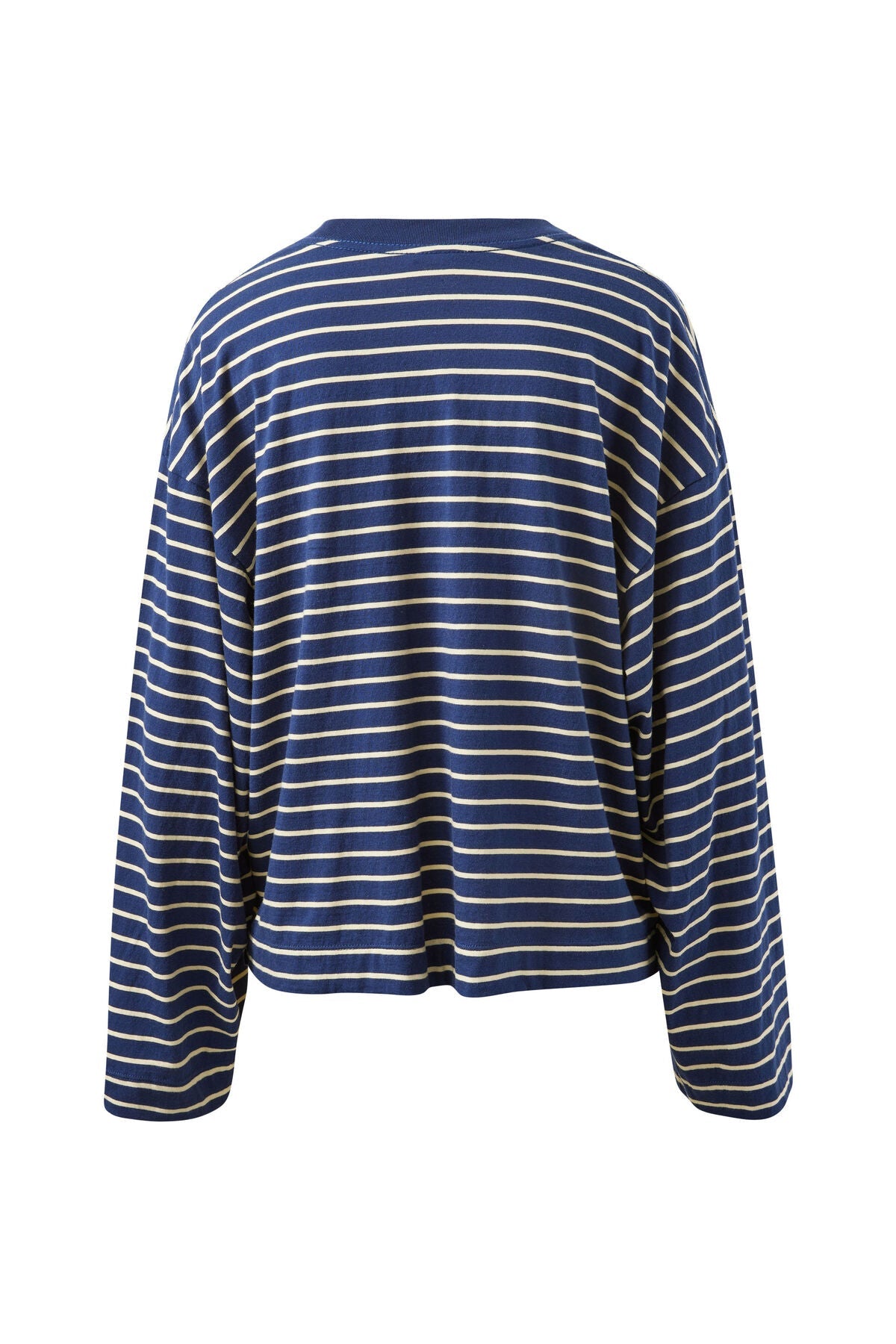 Buy Ceres Life - Beau Long Sleeve Slouchy Tee - Heritage Navy/Marshmallow Stripe by Ceres Life - at Hamish + Grace