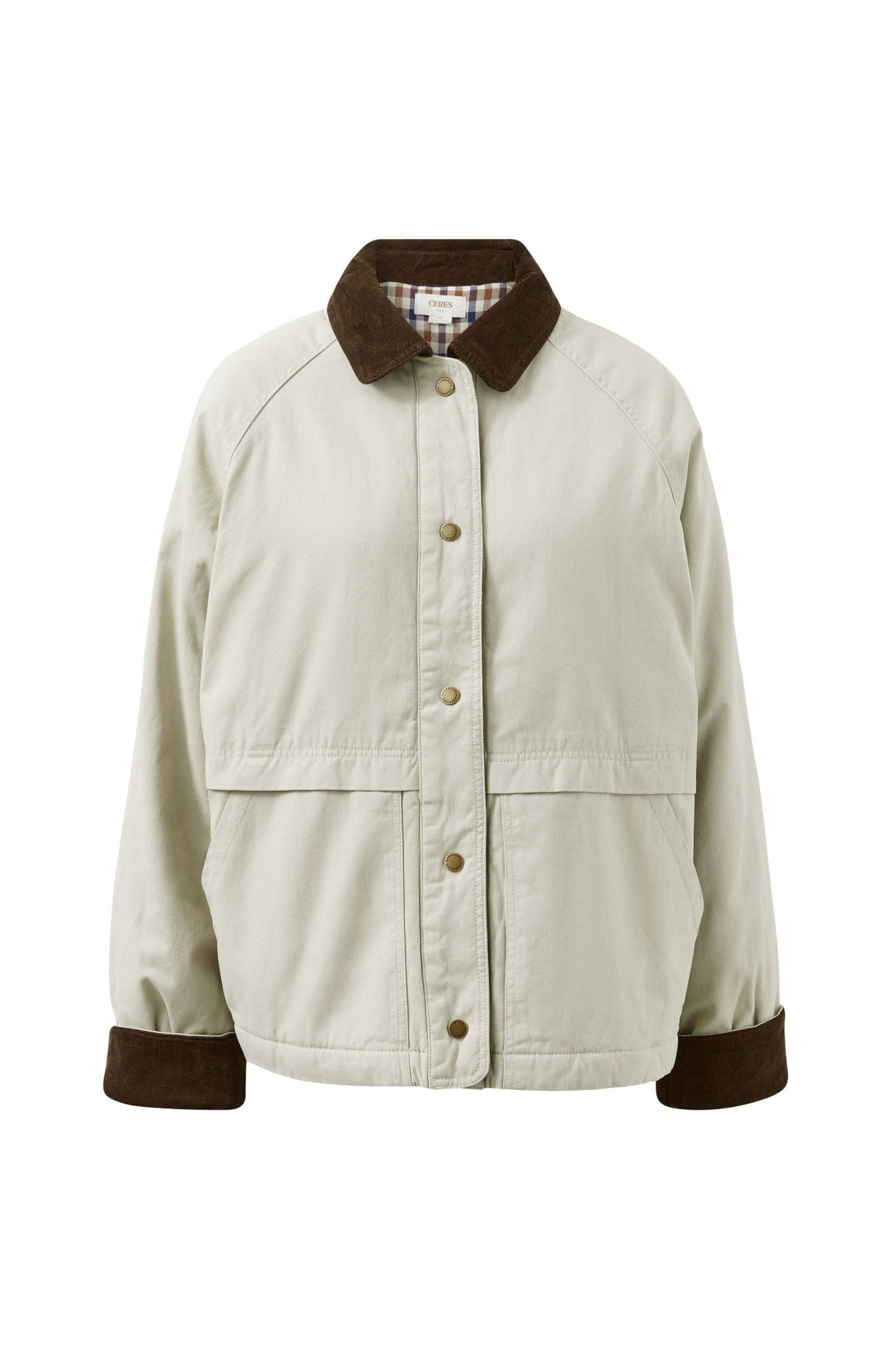 Buy Ceres Life - Blair Barn Jacket - Birch by Ceres Life - at Hamish + Grace