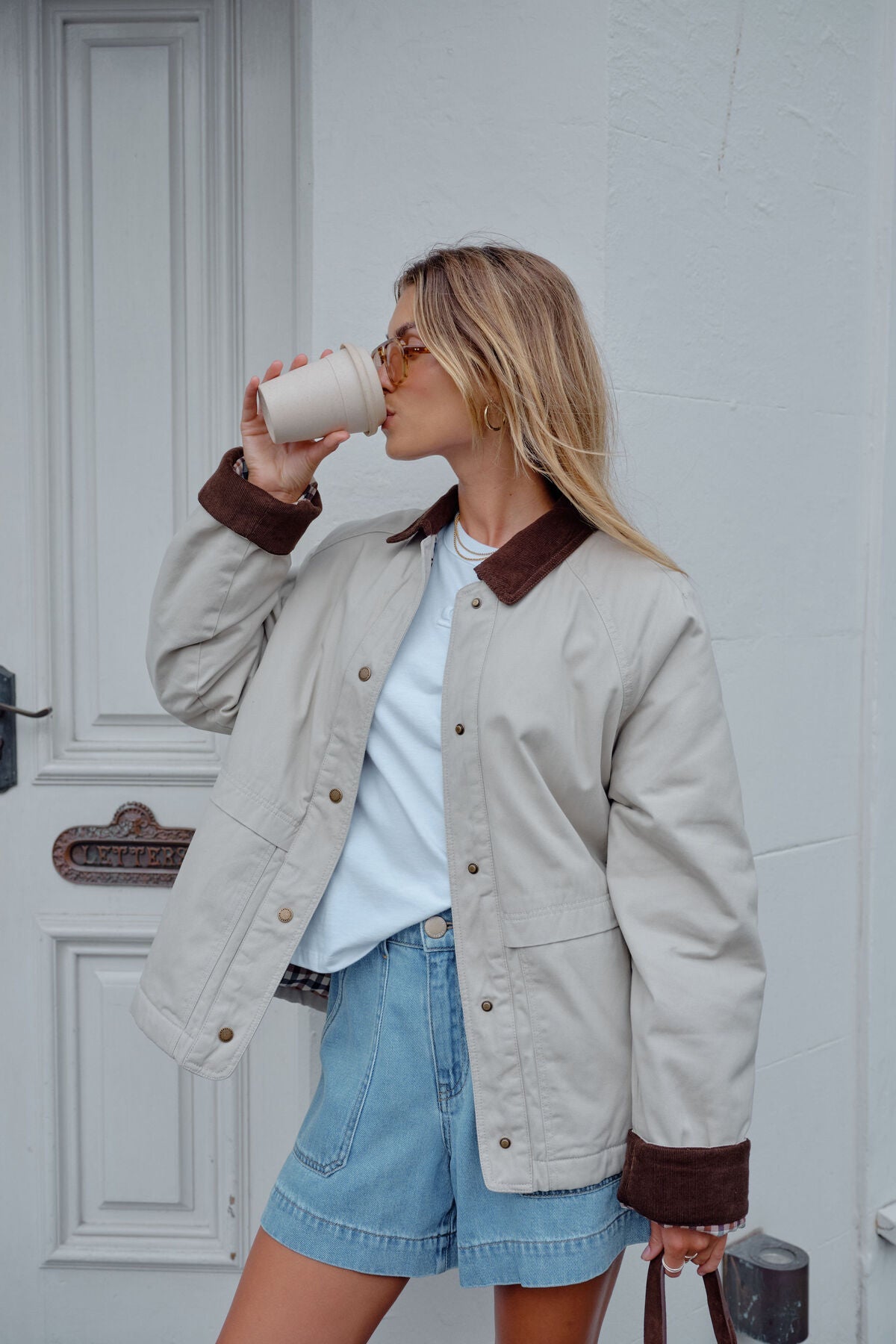 Buy Ceres Life - Blair Barn Jacket - Birch by Ceres Life - at Hamish + Grace