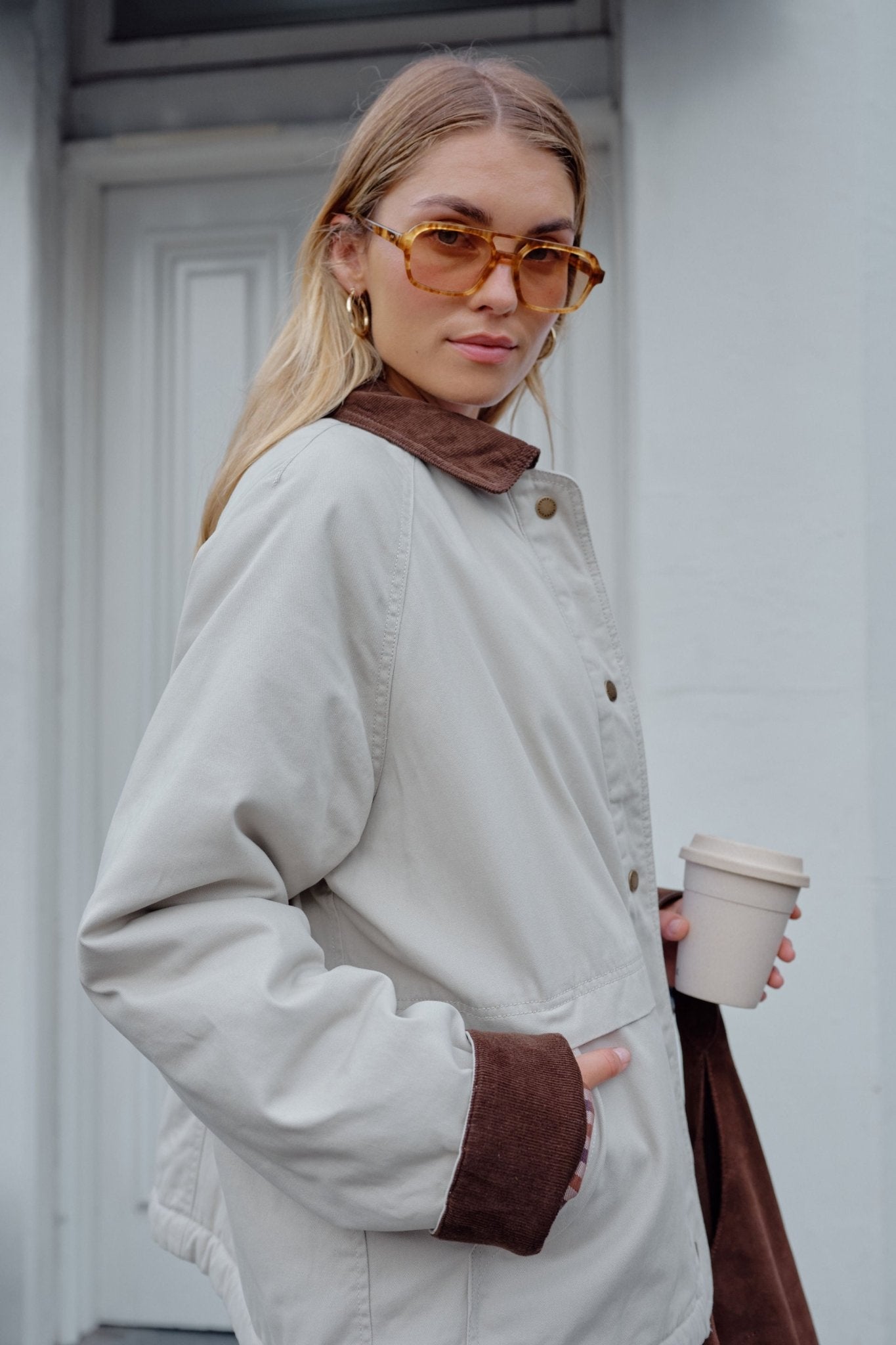 Buy Ceres Life - Blair Barn Jacket - Birch by Ceres Life - at Hamish + Grace