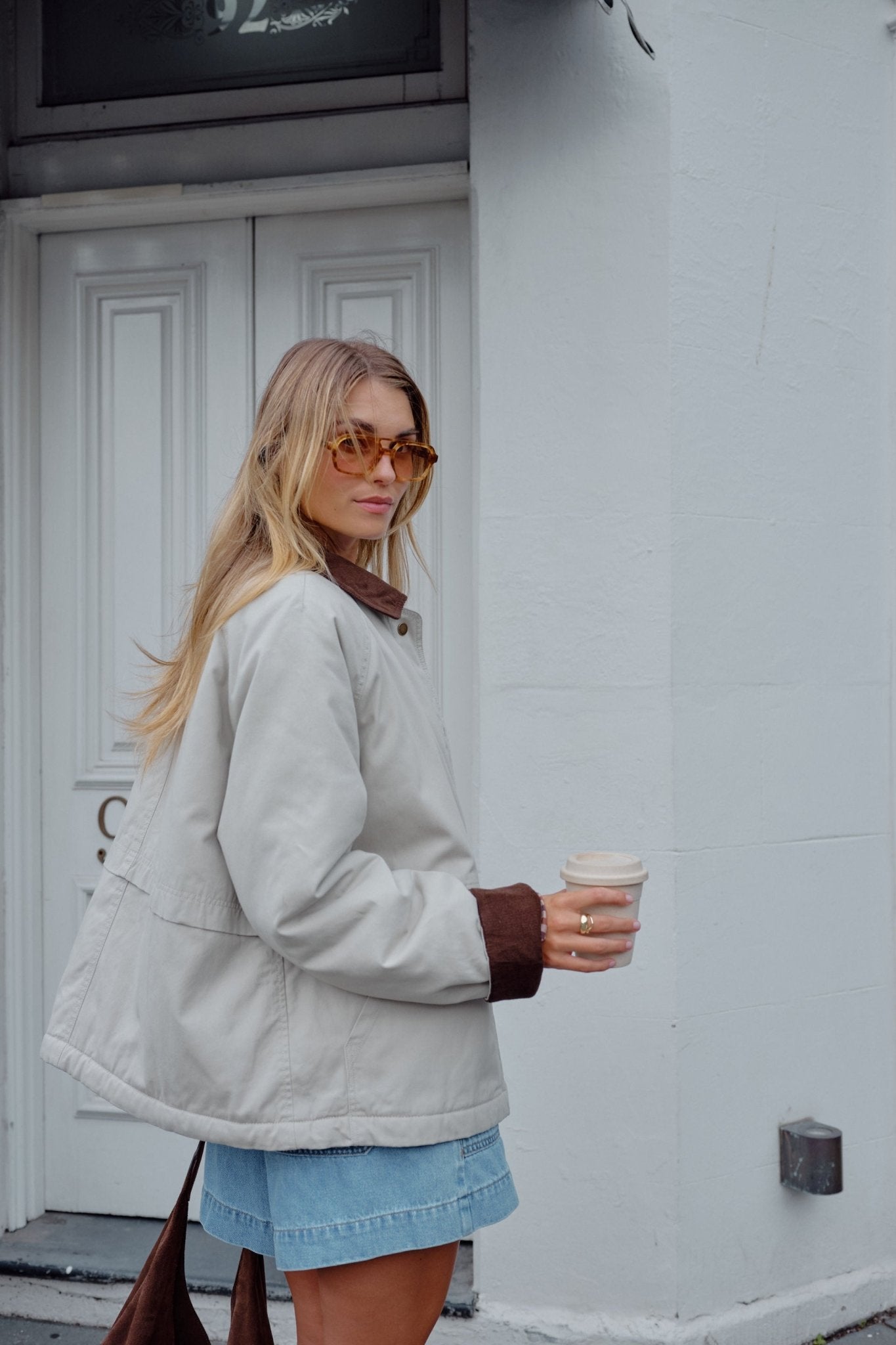Buy Ceres Life - Blair Barn Jacket - Birch by Ceres Life - at Hamish + Grace