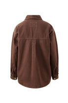 Buy Ceres Life - Bobbi Side Pocket Denim Shacket - Chocolate by Ceres Life - at Hamish + Grace