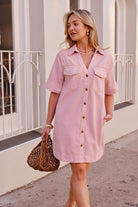 Buy Ceres Life - Bonnie Relaxed Shirt Dress - blossom by Ceres Life - at Hamish + Grace