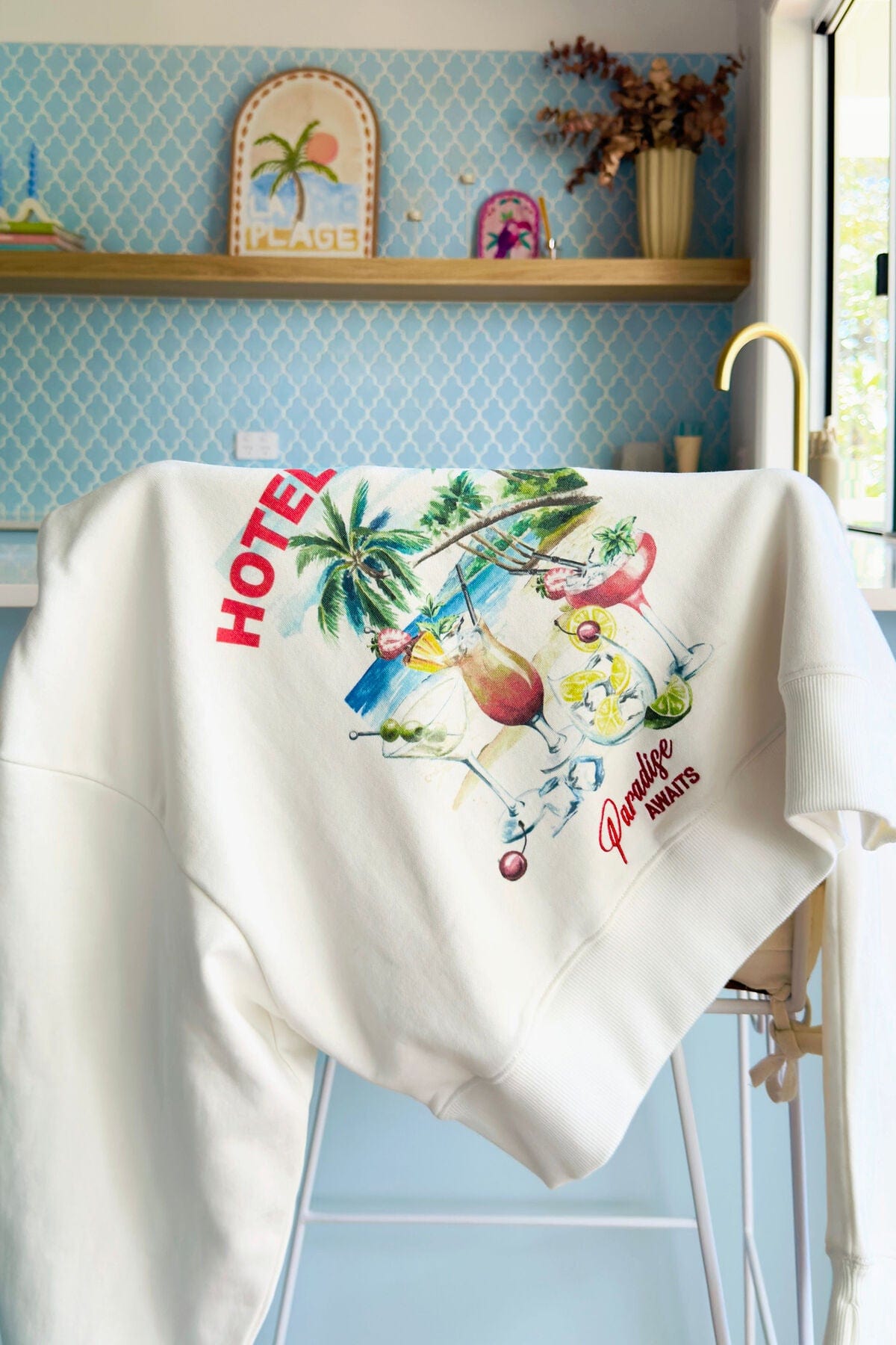 Buy Ceres Life - Cropped Slouchy Crew by Ceres Life - at Hamish + Grace
