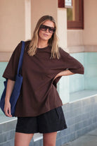 Buy Ceres Life - Darcy Relaxed Everyday Short - Black by Ceres Life - at Hamish + Grace