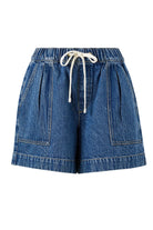 Buy Ceres Life - Darcy Relaxed Everyday Short - fresh indigo by Ceres Life - at Hamish + Grace