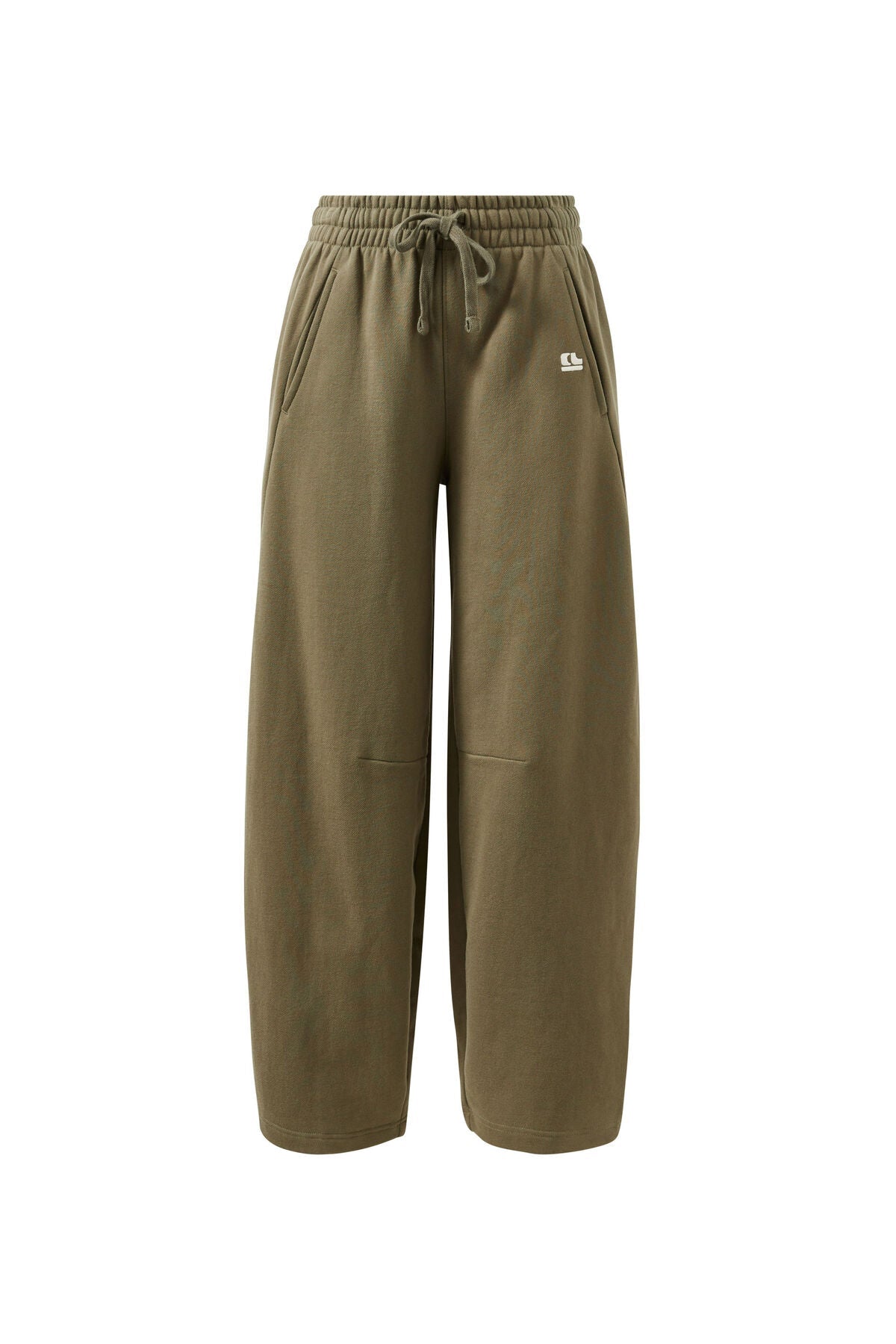 Buy Ceres LIfe - Elise Barrel Trackpant - Washed Olive by Ceres Life - at Hamish + Grace